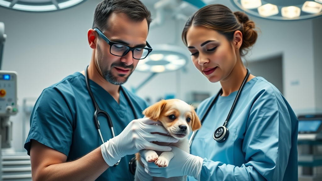 Full-service veterinary hospital showing expert pet surgery in a modern Austin clinic.